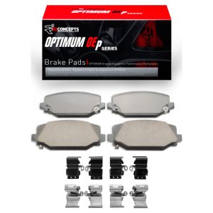 Jeep Grand Cherokee L Brake Pads - Rear - R1 Concepts - Optimum OE - `21-`25